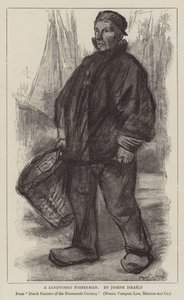 Un pescatore di Zandvoort da Jozef Israëls